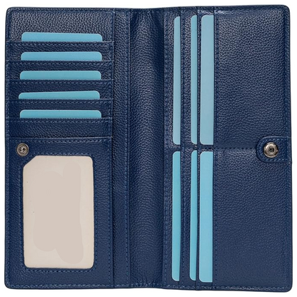 Renée | Ultra-thin Leather Card Wallet with RFID Blocking Technology | Compact Design for Security and Style
