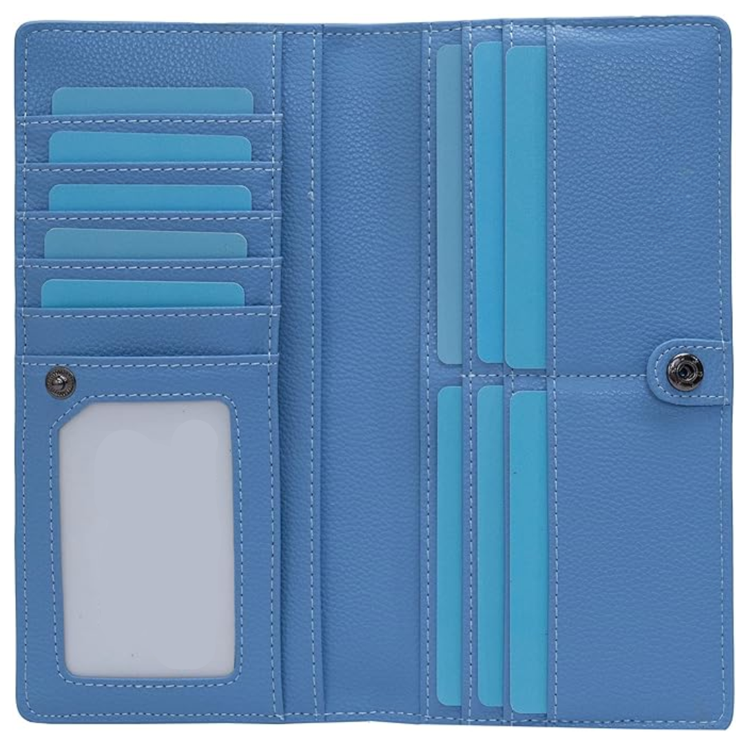 Renée | Ultra-thin Leather Card Wallet with RFID Blocking Technology | Compact Design for Security and Style