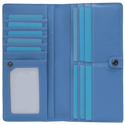 Renée | Ultra-thin Leather Card Wallet with RFID Blocking Technology | Compact Design for Security and Style