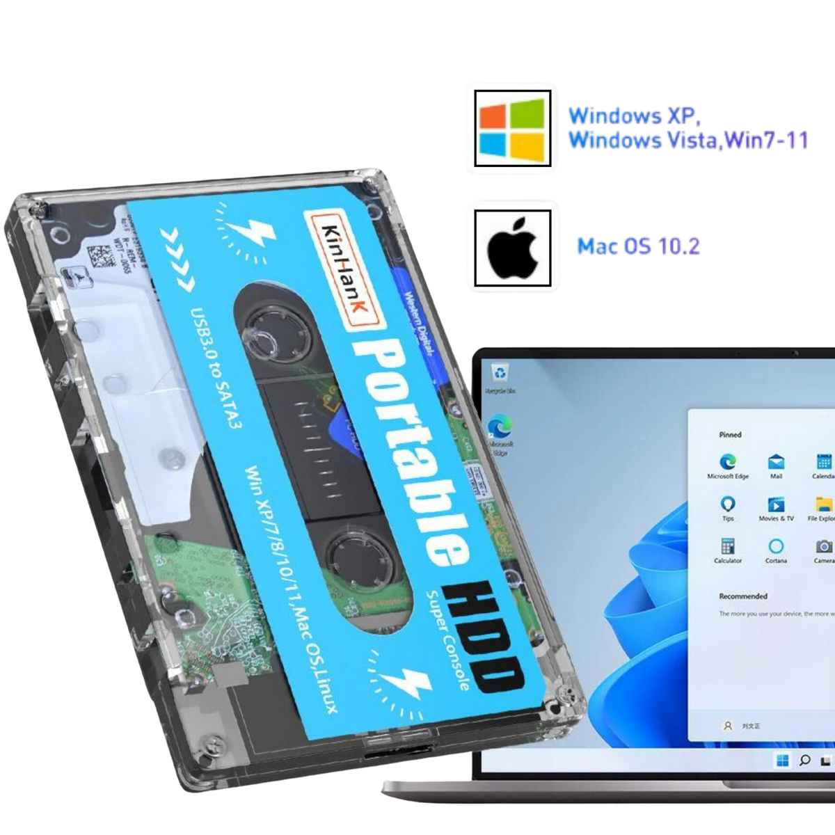 Retro Gaming Cassette | 110,000 Games with Plug and Play Convenience | Multi-Platform Emulator for Nostalgic Fun