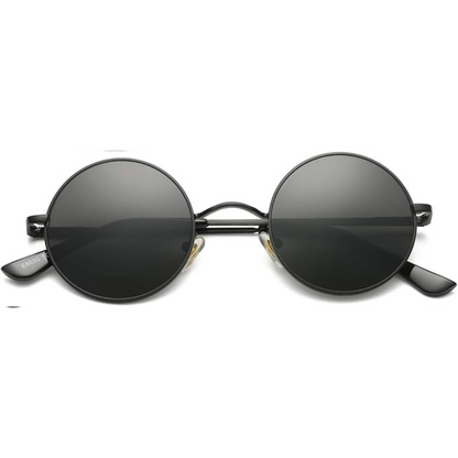 Gafas de sol polarizadas redondas retro con protección UV | Estilo vintage para aventuras al aire libre