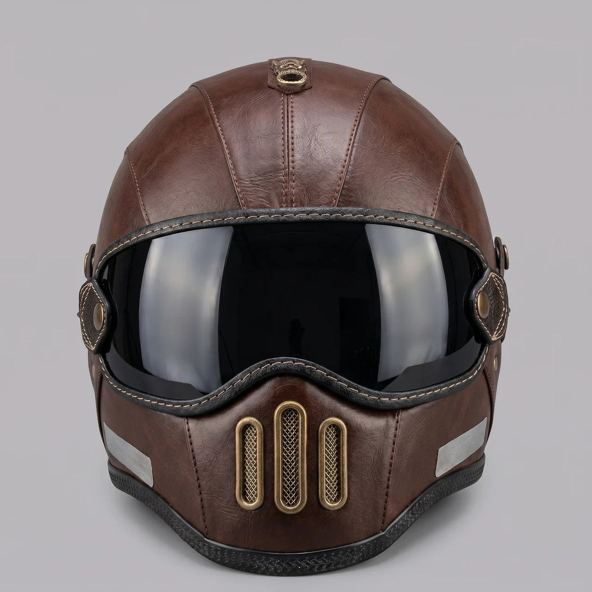 Retro | Horse Riding Helmet with Removable Visor & Integrated Face Coverage | Comfortable Protection for City Rides