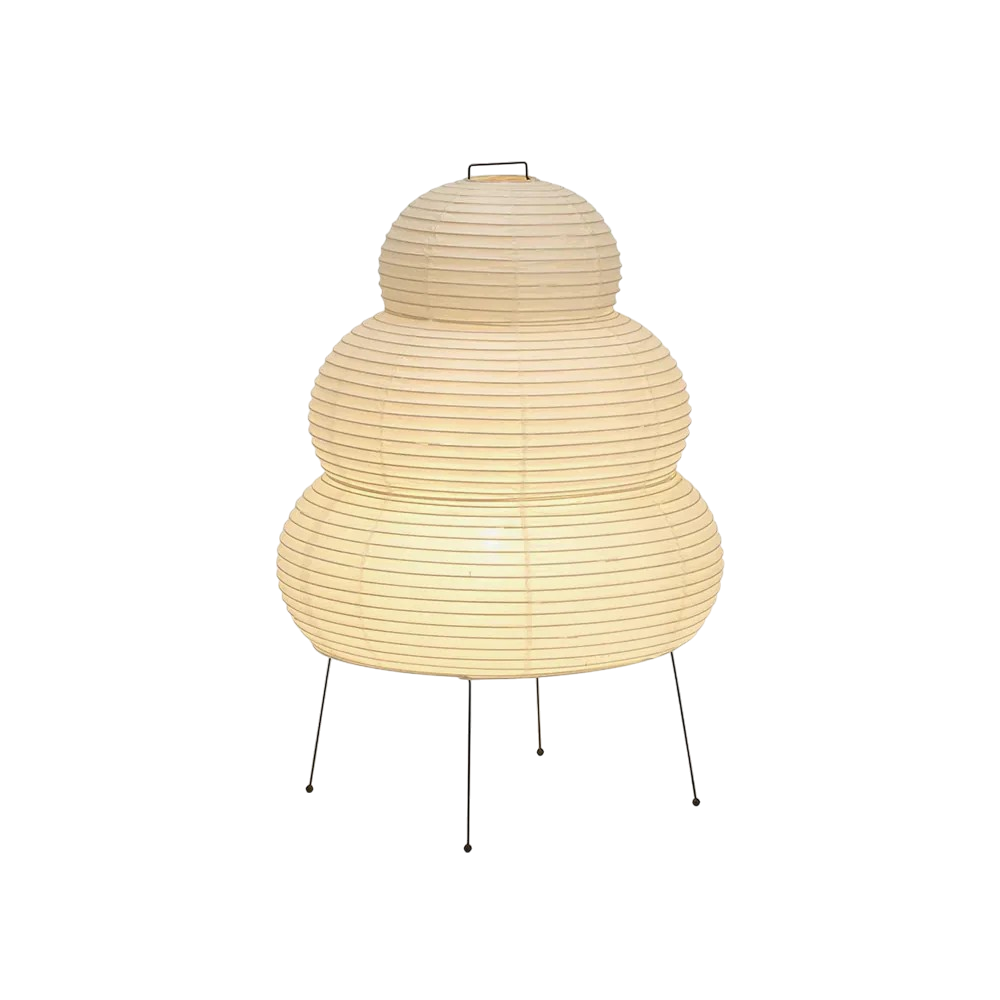 Tall White Paper Shade Standing Lamp with Warm Ambient Light for Bedroom Living Room Modern Minimalist Japandi Style Cloud-Inspired Diffused