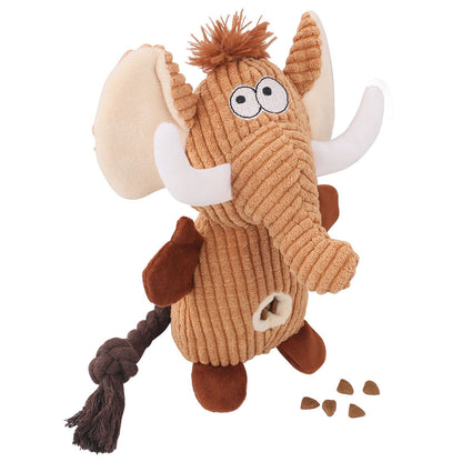 PUPFORGE – Tough Plush Squeaky Toy for Aggressive Chewers