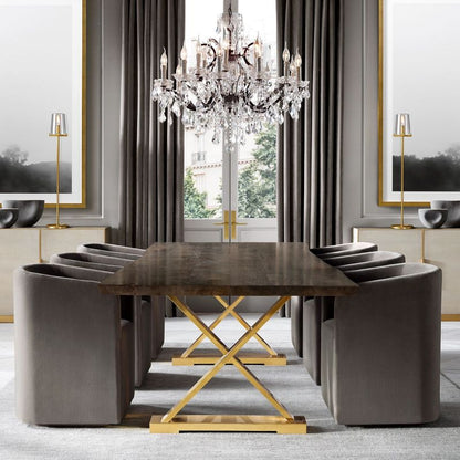 Grand Statement Crystal Chandelier 60 Inch Round Wrought Metal 49-Light Fixture for Foyer Dining Room High Ceiling