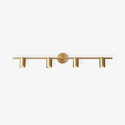 Pivoting Metal Track Spotlight Fixture 350° Swivel Wall & Ceiling Mount LED Accent Light for Living Room Bedroom Kitchen Gallery Art Display