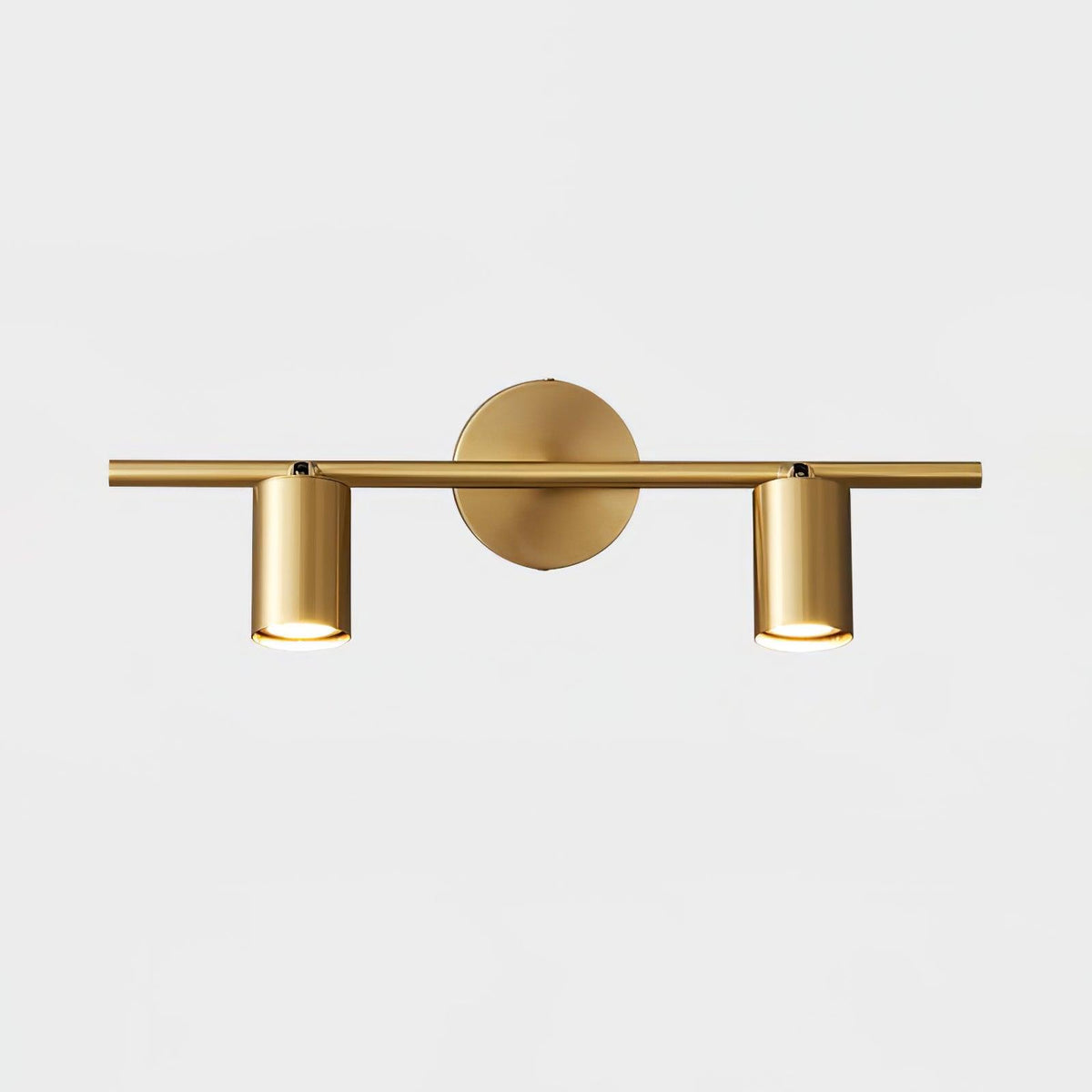 Pivoting Metal Track Spotlight Fixture 350° Swivel Wall & Ceiling Mount LED Accent Light for Living Room Bedroom Kitchen Gallery Art Display