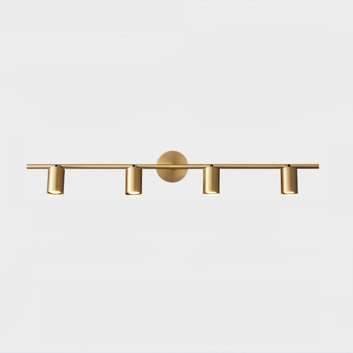 Pivoting Metal Track Spotlight Fixture 350° Swivel Wall & Ceiling Mount LED Accent Light for Living Room Bedroom Kitchen Gallery Art Display