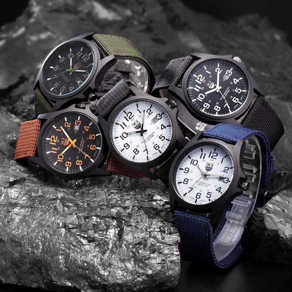 Reloj resistente para exteriores | Reloj de senderismo impermeable con cronómetro e iluminación nocturna | Diseño duradero para buscadores de aventuras