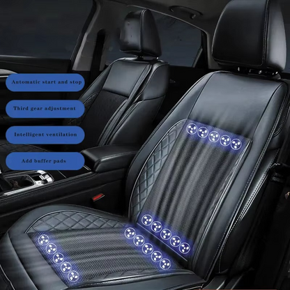 Comfort Drive | Funda universal para asiento de coche con diseño transpirable | Cojín refrigerante para mayor comodidad en verano