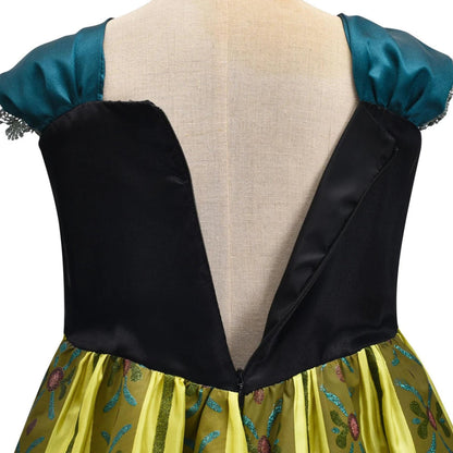 Conjunto de disfraz de princesa encantada | Vestido elegante con accesorios a juego para una diversión mágica al disfrazarse