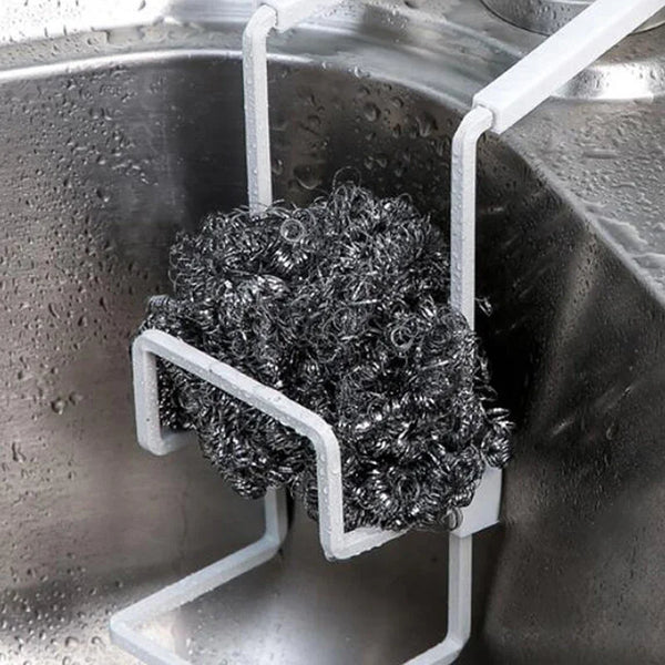SINKVAULT – Dish Cloth & Sponge Rack for Everyday Kitchen Use