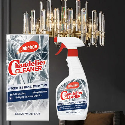 Crystal Chandelier Cleaner Spray 8 oz Streak-Free Formula for Glass Lighting Fixtures Mirrors and Reflective Surfaces Home Care