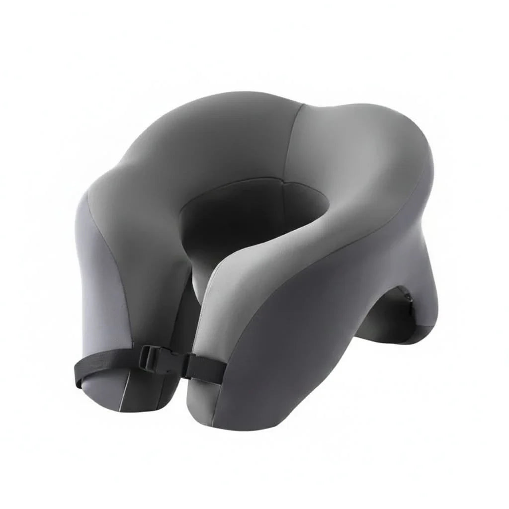 MEMOFLEX – Memory Foam Travel Pillow Ergonomic Neck Comfort