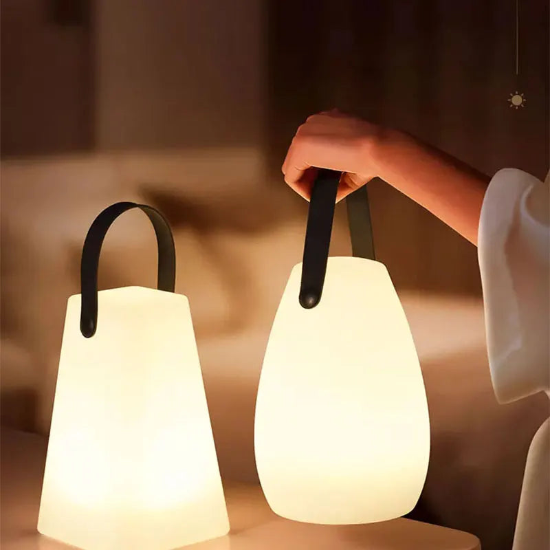 Rechargeable LED Mood Lamp 10 inch Cordless Waterproof 8-Color Remote-Controlled Accent Light for Deck Patio Poolside Backyard Entertaining