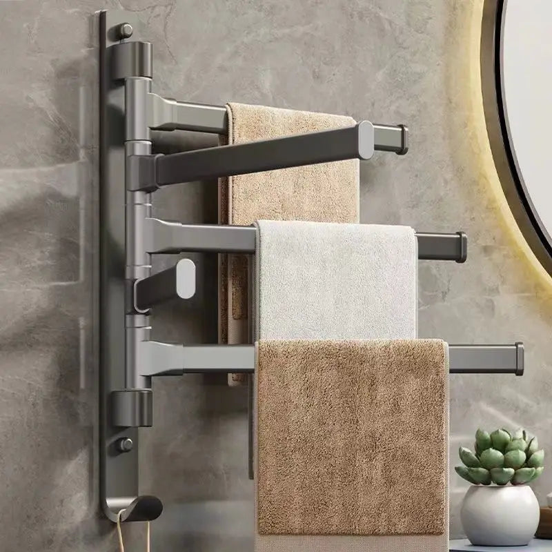 SWIVELORA – Rotatable Wall Mounted Towel Rack