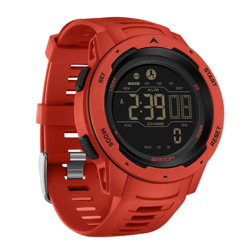 Step Tracking Sport Watch with Water Resistance for Running & Outdoor Activities