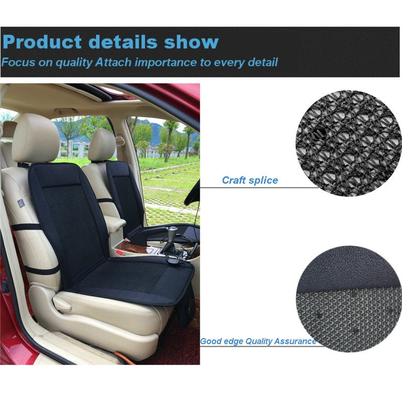 Ortekor Comfort Ride | Air Seat Cushion with Fan Blowing Technology | Versatile Cooling Solution for Long Journeys