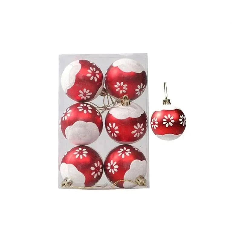 FLAKEORN – Christmas Table Baubles Set for Elegant Holiday Decor