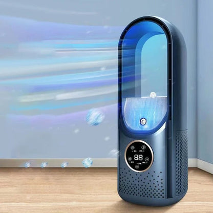 Portable USB Air Cooler Fan with Humidifier & Filter – 6-Speed Personal Desktop Cooling Fan for Home Office Travel Camping – Quiet