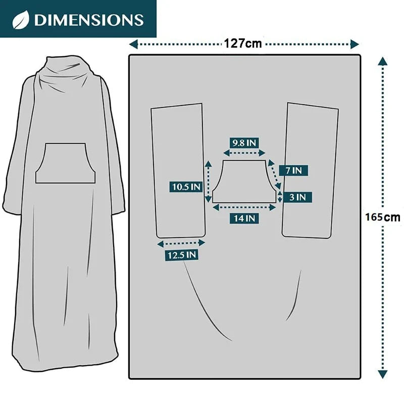 WARMHAVEN – Wearable Heated Blanket for Cozy Relaxation