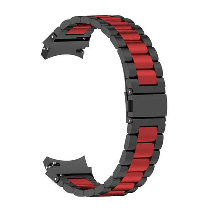Stainless Steel Watch Band for Samsung Galaxy Watch 4 & 5 – Quick-Release Metal Strap with Adjustable Links, Compatible with 40mm 44mm