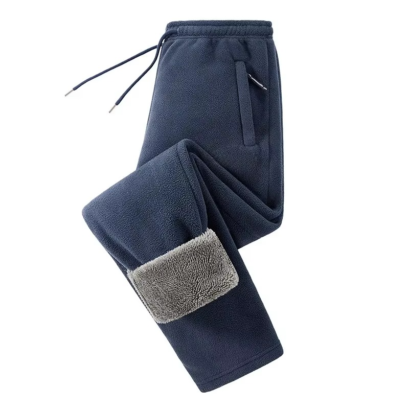 Men's Thermal Fleece Pants – Sherpa-Lined Winter Joggers for Cold Weather, Soft Insulated Sweatpants for Outdoor & Everyday Wear