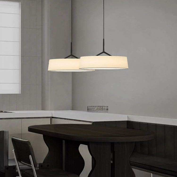 Lámpara de techo LED de metal con cable ajustable, 18 pulgadas de diámetro, para encimera de cocina y comedor