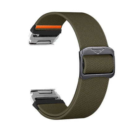 Tactical Nylon Watch Band for Active Smartwatches – Adjustable, Durable Wrist Strap in Multiple Widths – Compatible Replacement