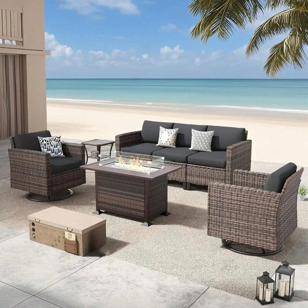 PALMFLOW – Fundas de cojín antideslizantes para la protección de muebles de patio