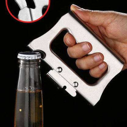 BOTTLEVAULT – Stainless Steel Kitchen Opener Compact Utility