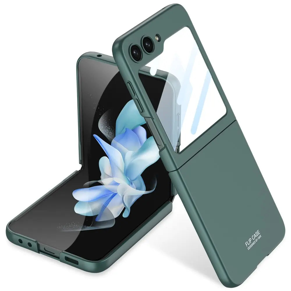 Funda mate delgada para Samsung Galaxy Z Flip 5: protección contra rayones y huellas dactilares con ajuste preciso