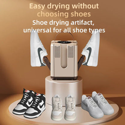 QuickDry | Six-Arm Electric Shoe Dryer with Rapid Heating Technology | Foldable Design for Convenient Use