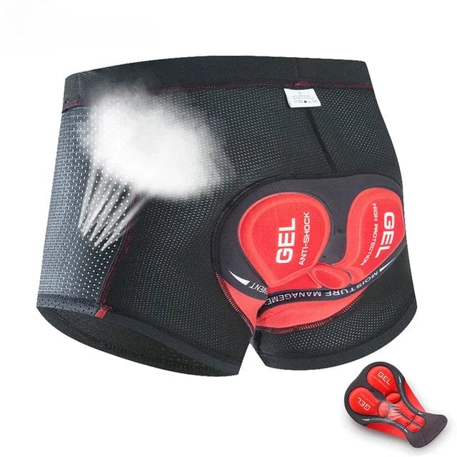 Padded Motorcycle Riding Shorts with 3D Gel Cushioning for Men & Women Bikers | Moisture-Wicking Compression Shorts for Long Rides