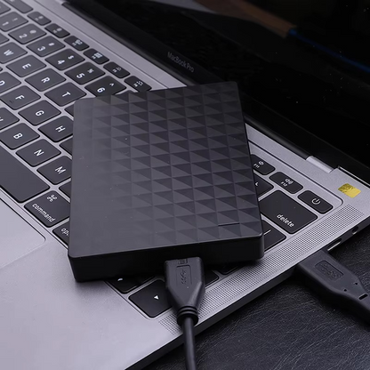 High-Capacity Data Storage Drive USB 3.0 for Laptop Desktop Mac PC Backup Device Transfer Files Photos Videos Documents