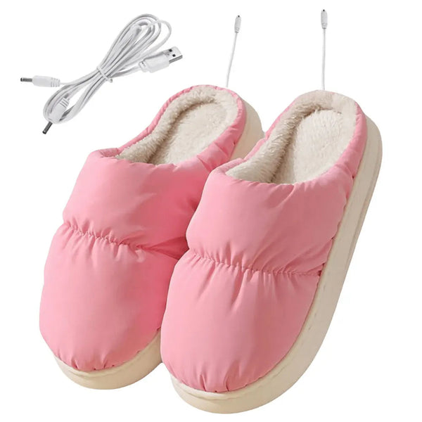 SOLTHERM – Pantuflas calefactables con temperatura ajustable para una comodidad acogedora en interiores