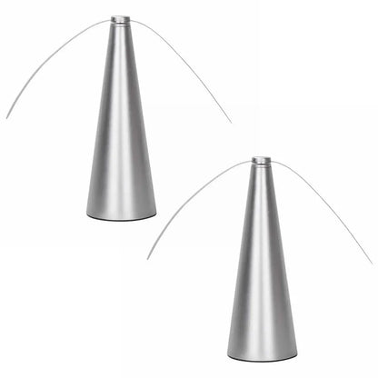 Tabletop Insect Deterrent Fan with Holographic Blades for Outdoor Dining & Picnics, Battery or USB Powered Fly Repeller for BBQ Parties
