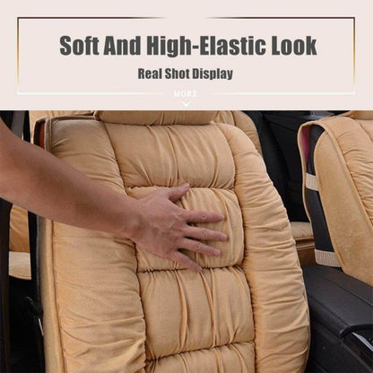 Funda de lujo para asiento de coche | Diseño acolchado de máxima comodidad para una mejor experiencia de conducción | Ajuste universal para todos los vehículos
