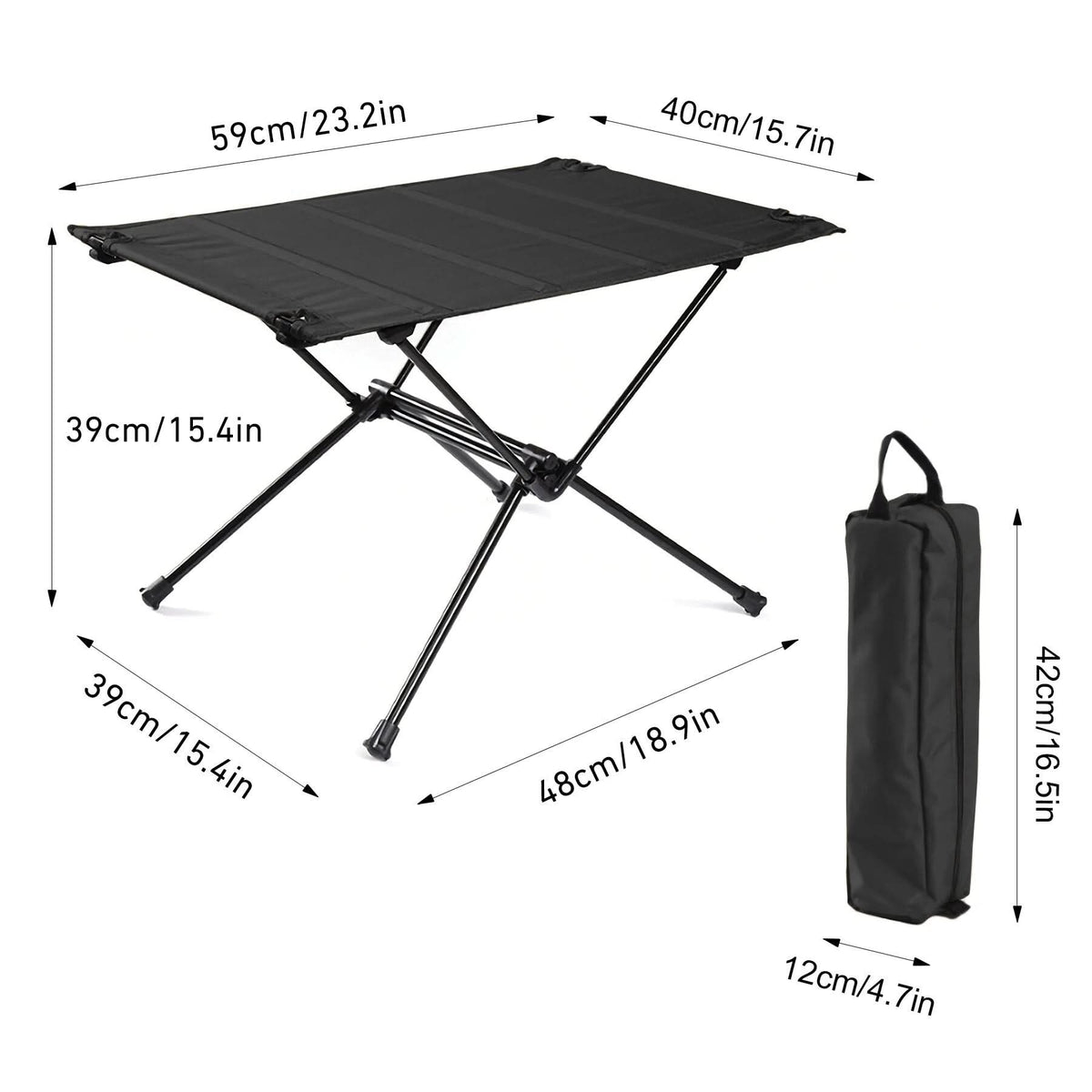 NATUREROLL – Lightweight Picnic Table Easy Fold Design