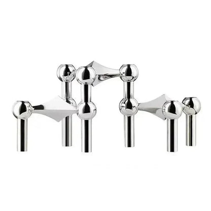 Candelabro Metálico Contemporáneo Elegante