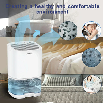 FRESHAURA – Deshumidificador con luz nocturna para espacios habitables confortables