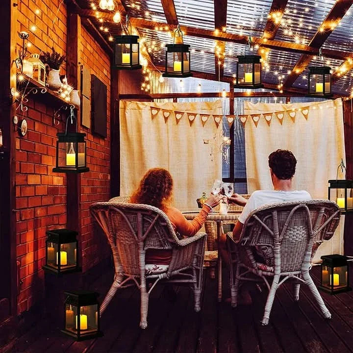 CANDLELIVA – Solar Candle Lantern for Cozy Outdoor Ambience