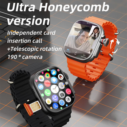 S9 Ultra | 4G Smartwatch with AMOLED Screen & Rotating Camera | Enhanced Connectivity for Seamless Communication