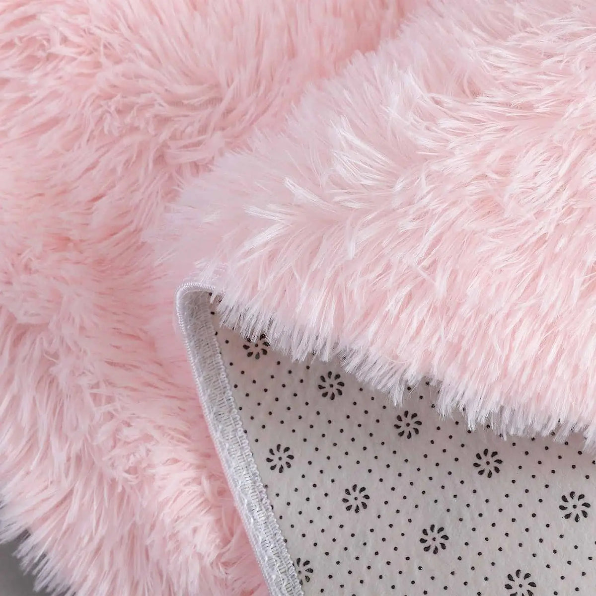 Plush Kids Floor Mat with Memory Foam 39 in Round Anti-Slip Shaggy Rug for Nursery Bedroom Play Space Reading Corner Soft Cushioned Circle C