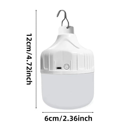 GLOWHUB – Linterna de camping LED portátil recargable por USB