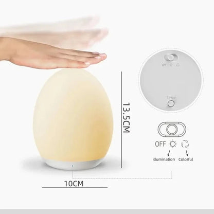 PRISMNEST – Rechargeable Night Light with Multicolor Glow