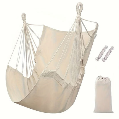 HAMMOCKLIVA – Silla colgante de ocio para relajación en interiores y exteriores