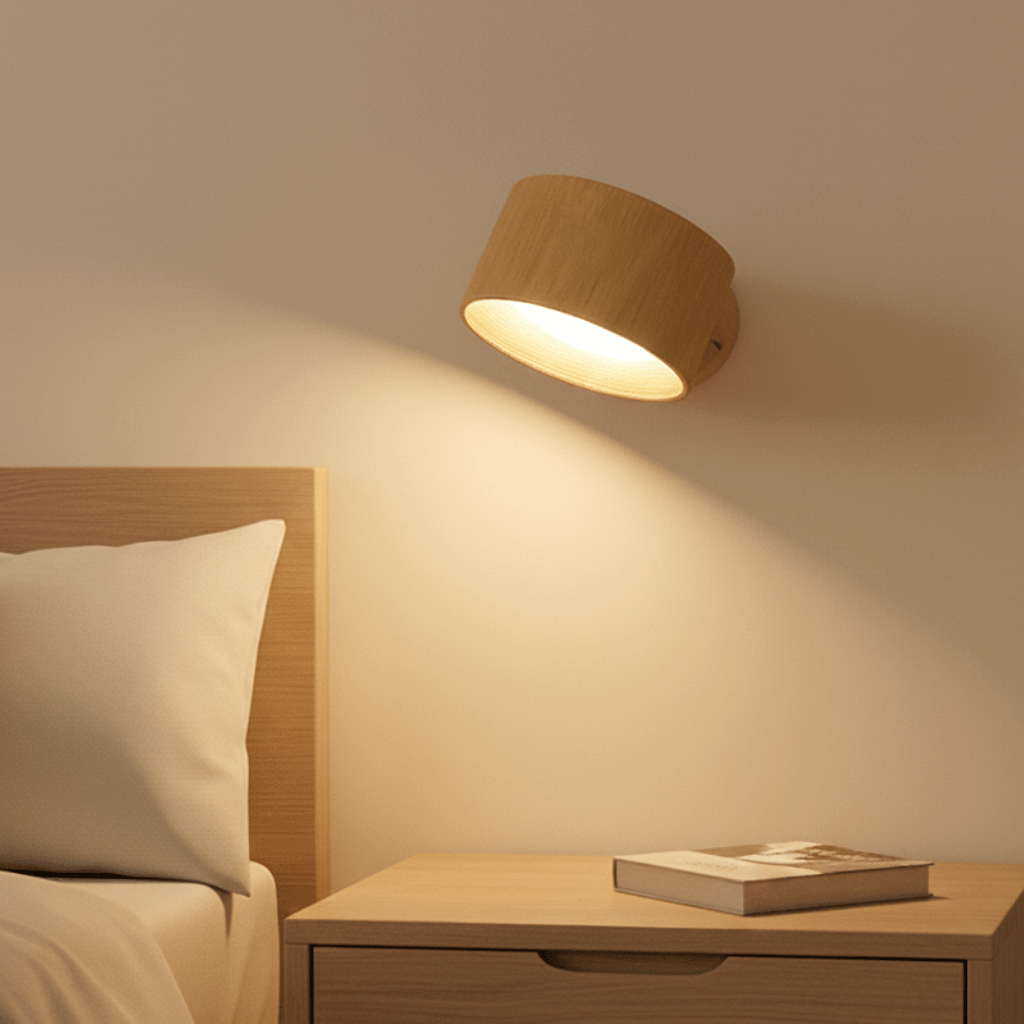 REMOLUX – Wireless Nordic Wall Lamp with Smart Remote