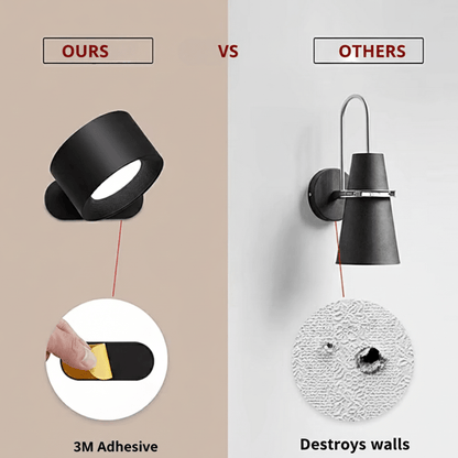 REMOLUX – Wireless Nordic Wall Lamp with Smart Remote