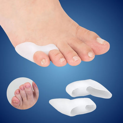 Gel Toe Separators for Bunions, Hammertoe & Crooked Toes – Soft Silicone Alignment Spacers for Pain Relief & Overlap Correction